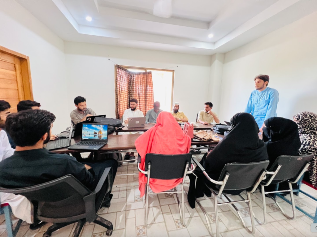 Consultation and client meeting office at AJ Digital Agency Mardan